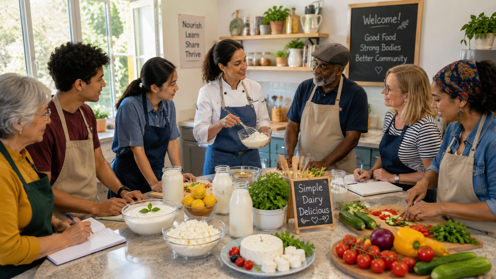 texas woman’s university workshops highlight dairy’s role in health